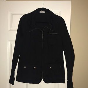 Black light weight jacket